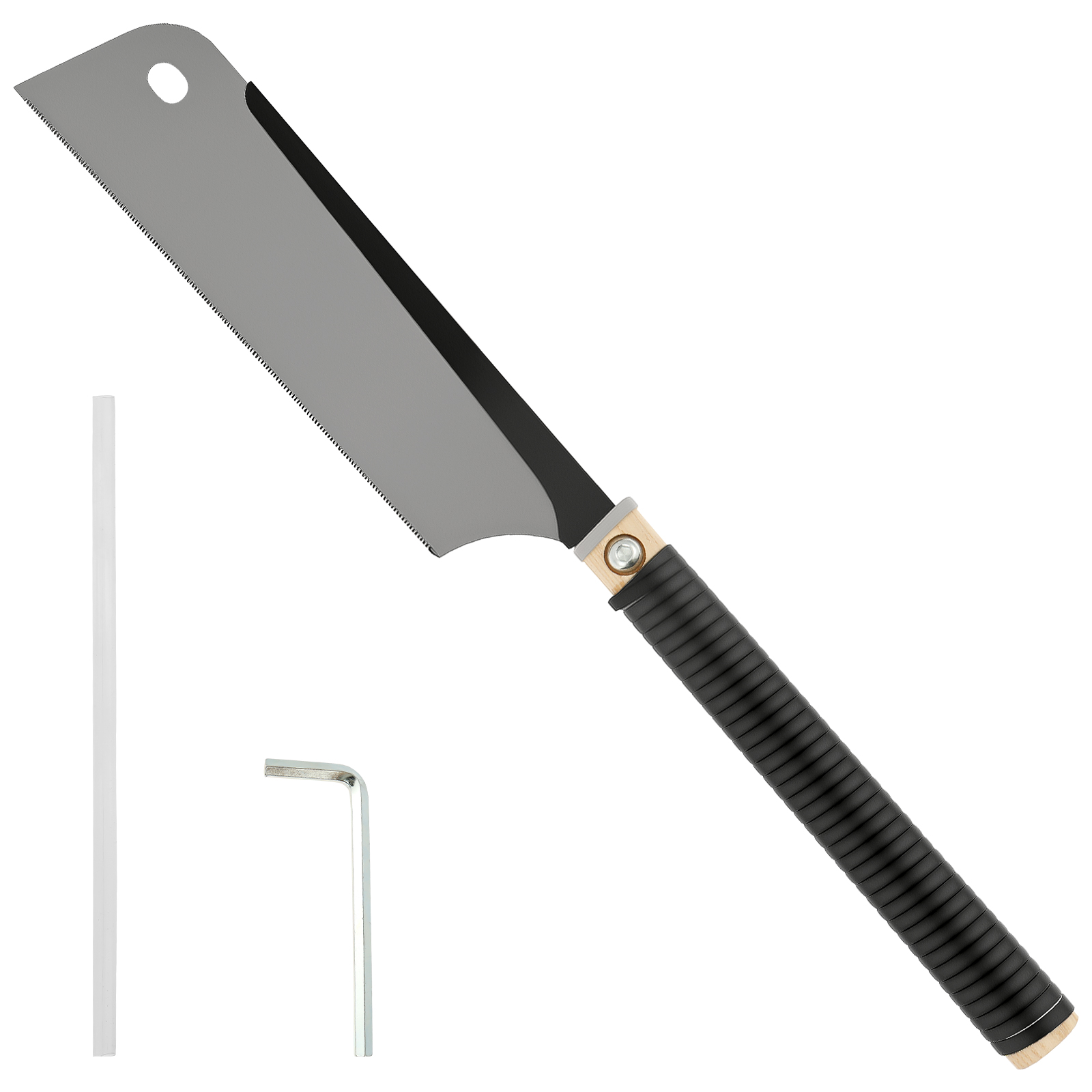 Woodworking In Japanese - منشار يدوي ياباني بشفرة مرنة SK5،