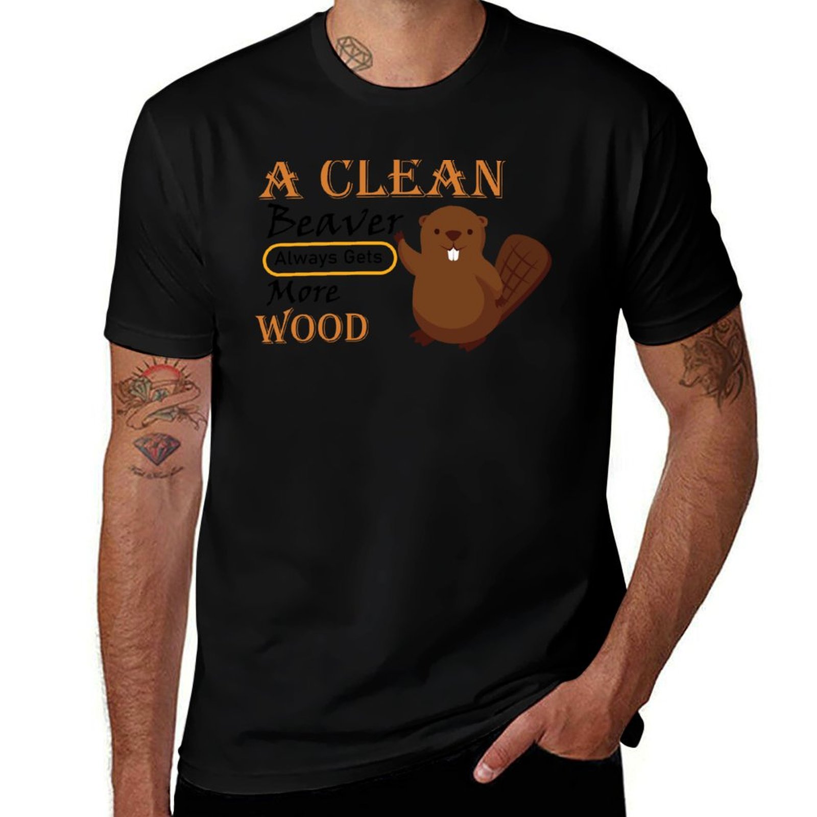 Woodworking Jokes - مضحك، القندس النظيف دائماً يحصل على