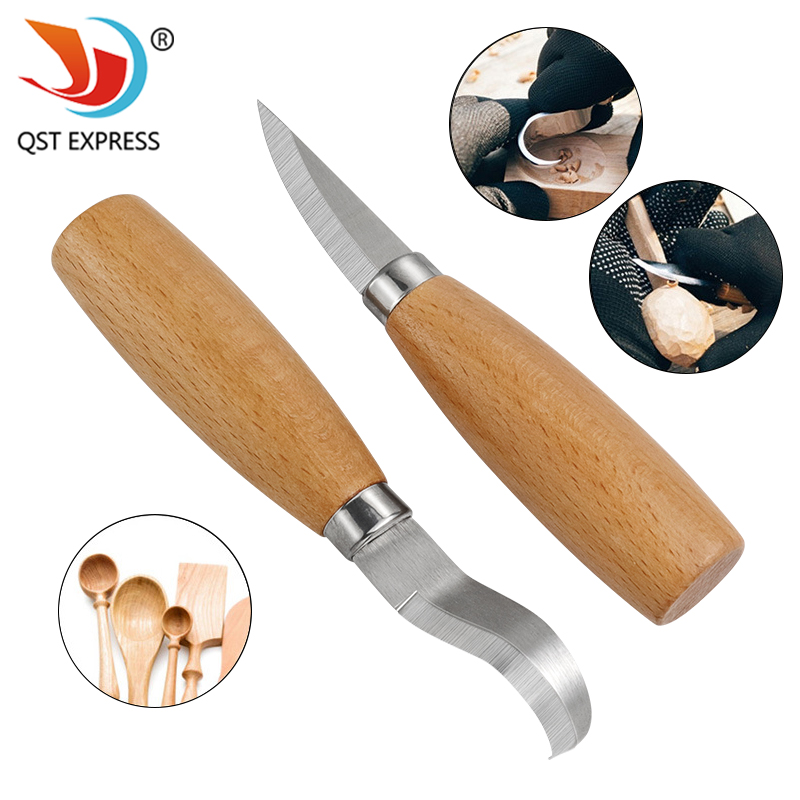 Wood Chisel Set - الفولاذ المقاوم للصدأ نحت سكين خشب