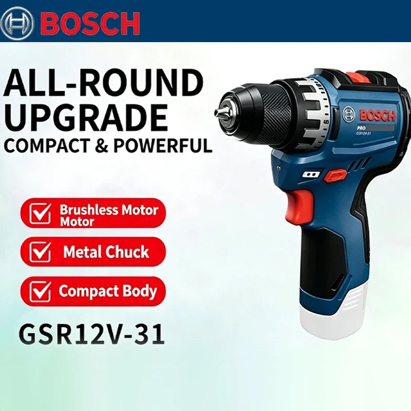 مثقاب كهربائي بوش GSR 12V-31 ب - مراجعة Woodworking Workshop وسعره