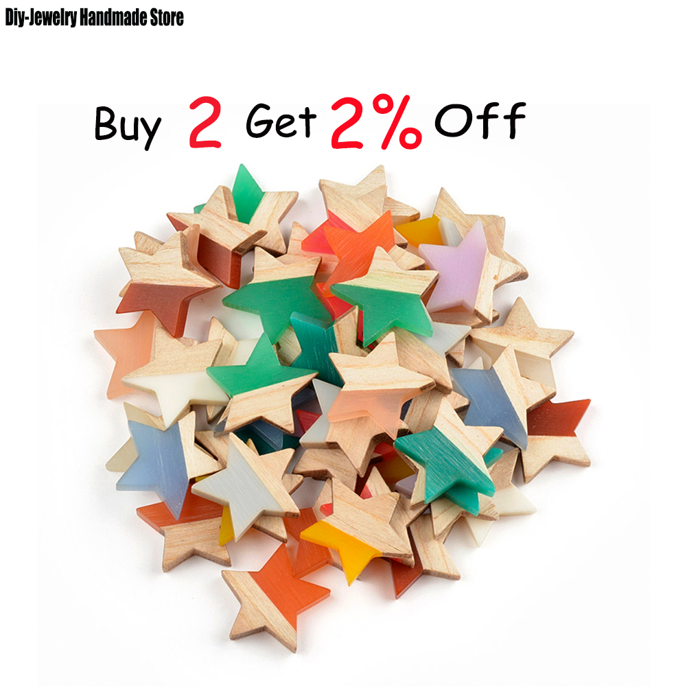 20 قطعة مربع نجمة مستديرة مجوه - مراجعة Woodworking Resin وسعره