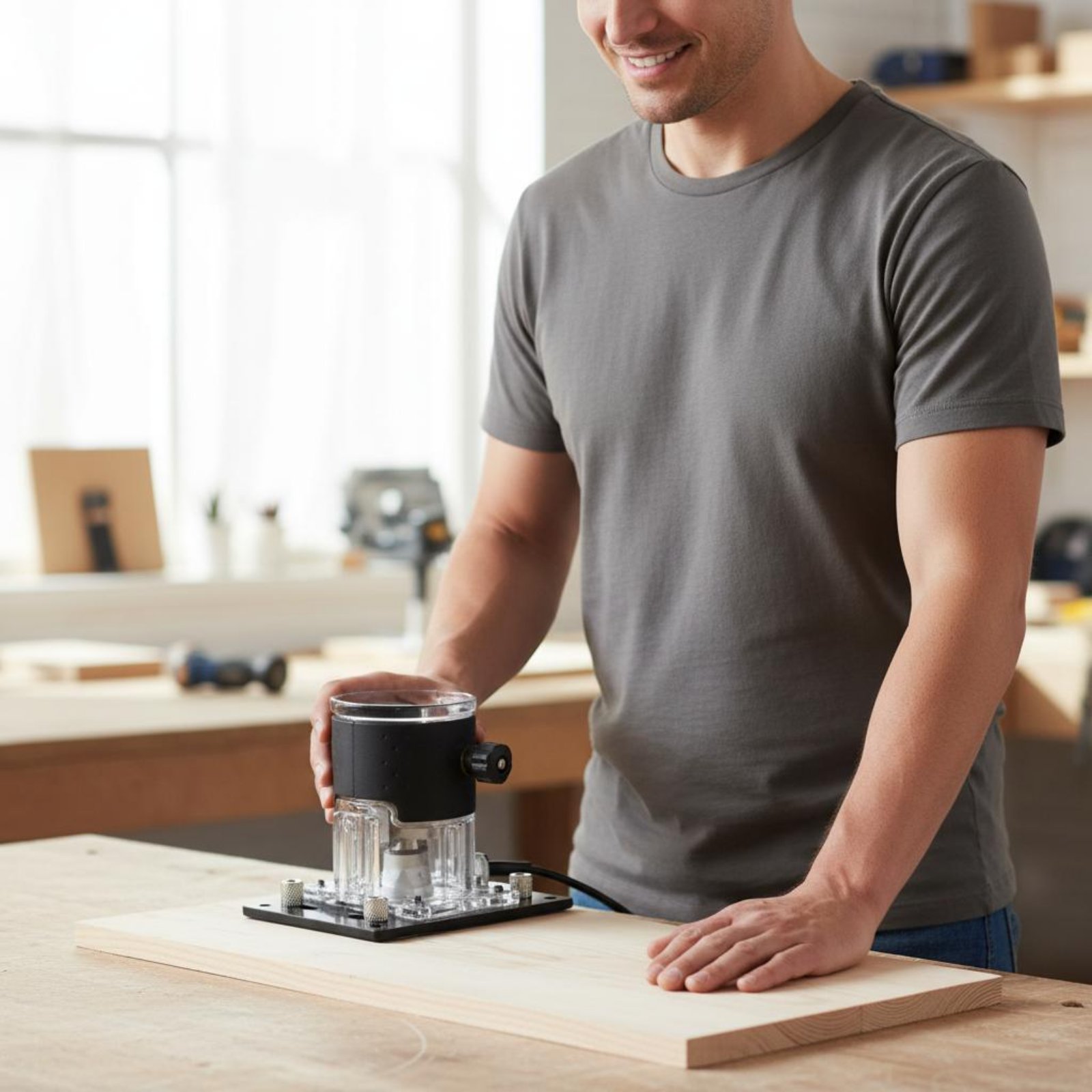 قالب تثبيت الموصلات المخفية مت - مراجعة Woodworking Workshop وسعره