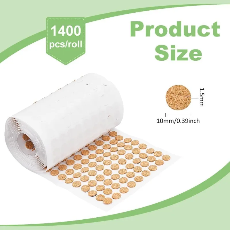 1400 قطعة من دوائر الفلين اللا - مراجعة Woodworking Glue وسعره
